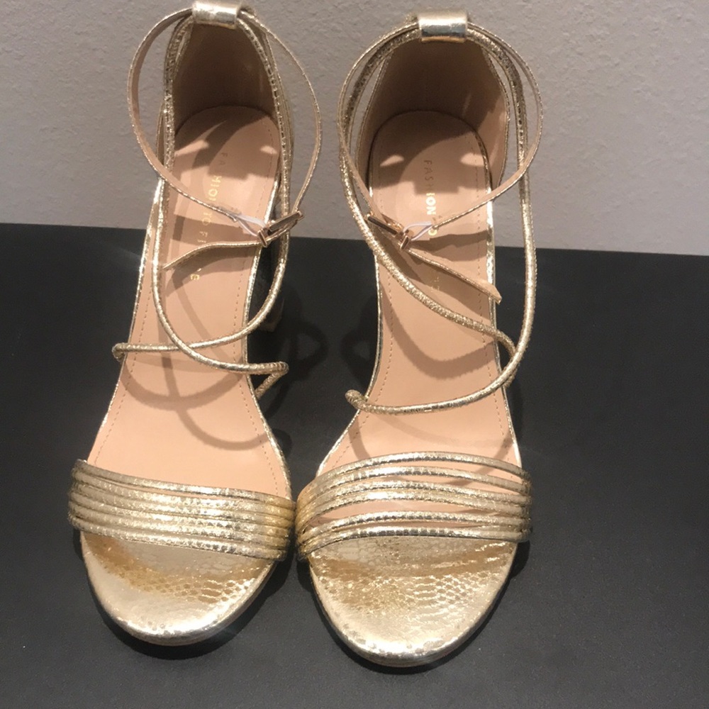 Gold Heels